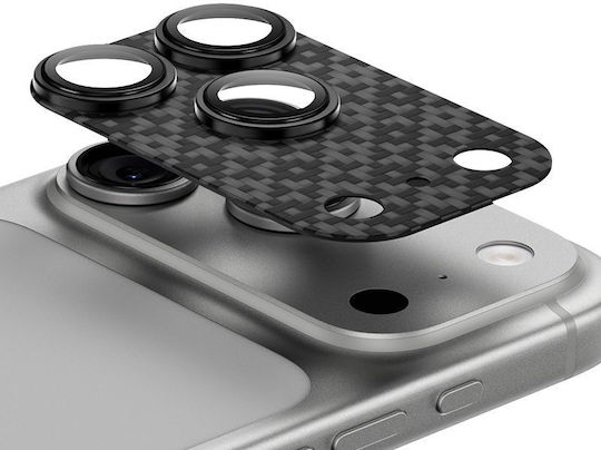 Benks Προστασία Κάμερας Tempered Glass Μαύρο για το Iphone 17 Pro Max