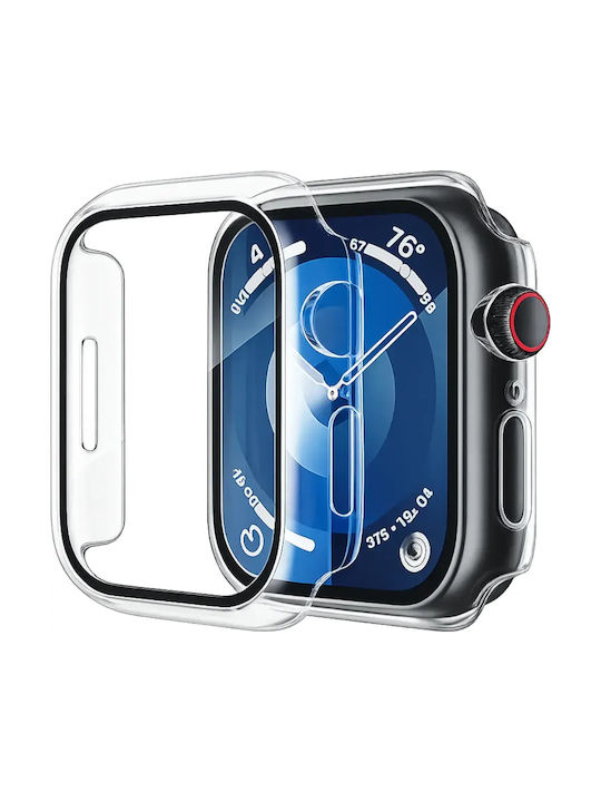Full Silikonhülle in Transparent Farbe für Apple Watch 42 mm