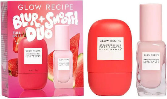 Glow Recipe Blur + Smooth Duo Hautpflegeset für Aufhellung 2Stück