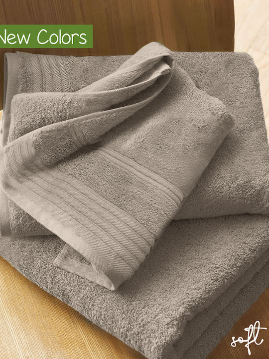 Cosy Life Set of Bath Towels 3 pcs Soft Line Sp...