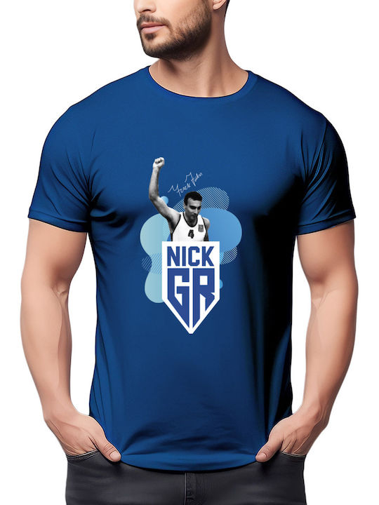 Sportliches T-Shirt Royal Blue