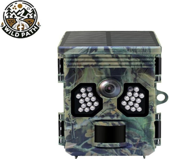Wild Path RS20 4K Hunting Camera 48MP with Solar Charging Motion Detection and Night Vision (0.4s/IP66)