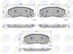 Τακακια Εμπροσθια Opel Insignia A G09 Insignia A Sports Tourer G09 Insignia A Σεντάν G09 Saab 9-5 Ys3g 1605202 13237752 Cbp32003-10267 Τακακια Εμπροσθια Opel Insignia A G09 Insignia A Sports Tourer G09 Insignia A Σεντάν G09 Saab 9-5 Ys3g 1605202 13237752 Cbp32003-10267