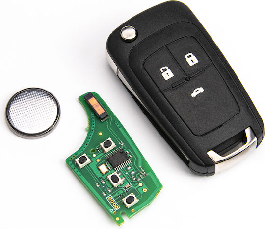 Телеремонтно Ключ Калъф Автомобилен Електронен Opel Astra Meriva Corsa Mokka Zafira Id46 Cr2032