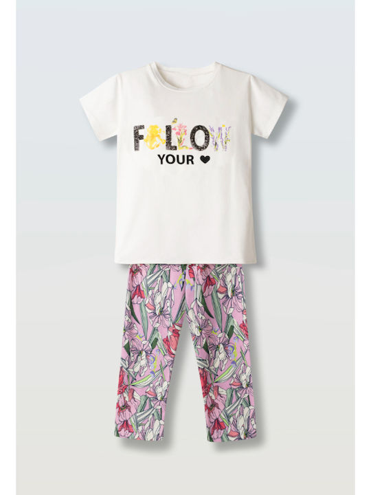 Evita Kinder-Set mit Leggings Sommer 2Stück Ivo...