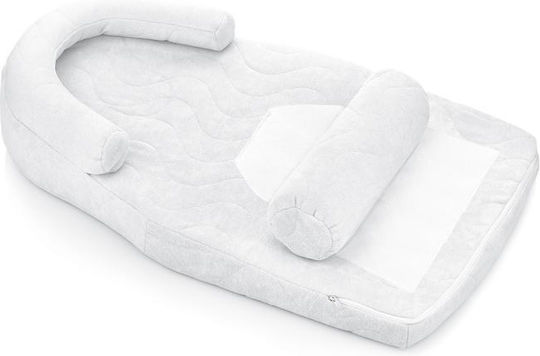 Baby Jem Βρεφικό Μαξιλάρι Παλινδρόμησης White 44x65εκ. Baby Jem Βρεφικό Μαξιλάρι Παλινδρόμησης White 44x65εκ.