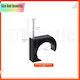 50 Pieces J-type Half Clamps Nail Pex Pipes Black Pipe Mounting