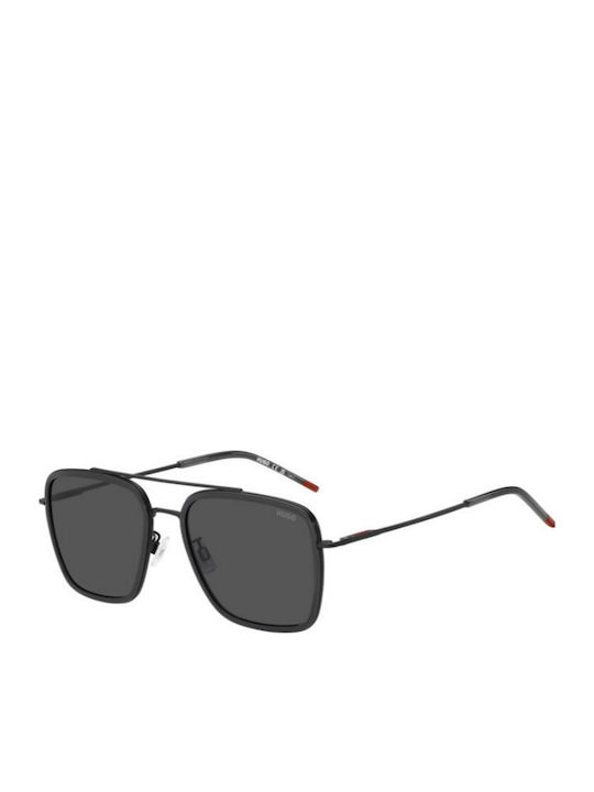 Boss Unisex Sunglasses with Grey Frame and Grey Lens HG 1404 G