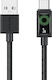 Usams Regular USB 2.0 Cablu USB-C bărbătesc - USB-A 18W Negru 1.2m (SJ772USB01)