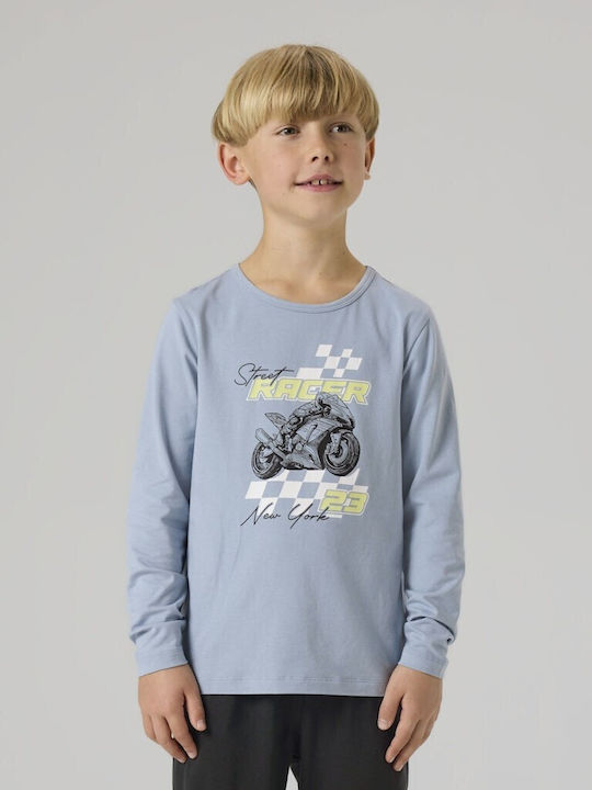 Name It Pijama pentru copii Sky Blue