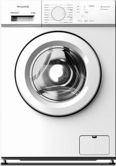 Philco Пералня 6кг с Парна Технология 1000 Оборота PWM640A