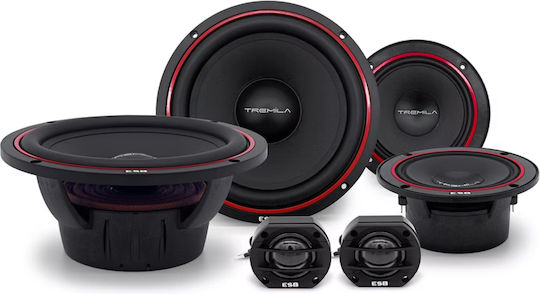 ESB Car Speaker Set 3.6K3 6.5" with 120W RMS (3 Way) 32.00.0015