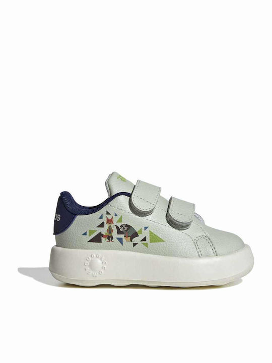 Advantage Zootopia Kids Sneakers With Hoop & Loop Closure Green