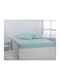 Silk Fashion Sheet Super-Double 225x267cm. Misty Jade