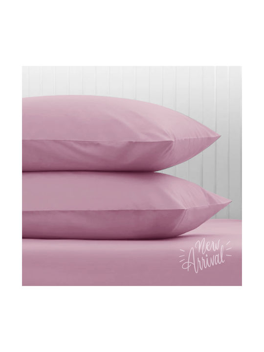 Isadore Lorraine Pillowcase Set Pink - Nectar 50x70cm.