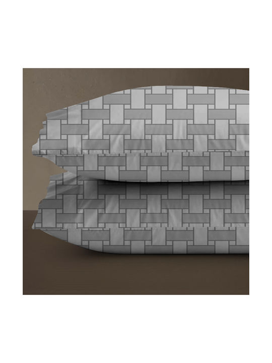 Isadore Lorraine Pillowcase Set Neutral-grey 50x70cm.