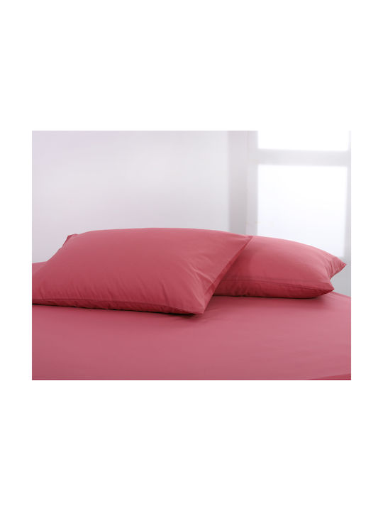 Silk Fashion Σετ Μαξιλαροθήκες με Φάσα Baroque Rose 52x72εκ.