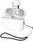 Tuqin QW27 In-ear Bluetooth Handsfree Earphones with Sweat Resistance and Charging Case White
