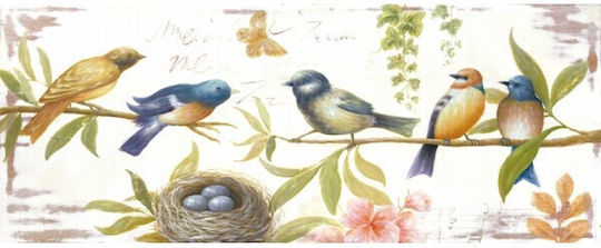 Set 2 Tablouri Decorative Pânză Dimensiune 45*20*3cm Kd-243