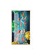 Panou Lucios Cadru Metalic Aurit Dimensiune 30x60x3,5cm Mb-2014a