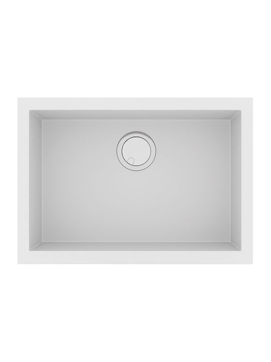 Sanitec Drop-In Spüle aus Verbundgranulat B50xT...