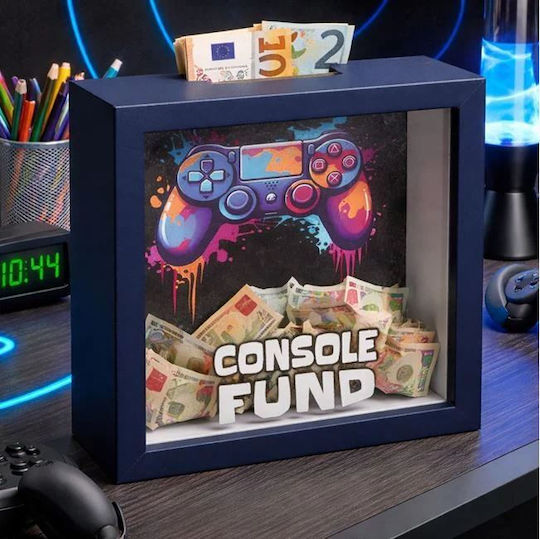 Sparbüchse Fancy Gamer 15,5 × 15,5 cm