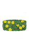 Bordallo Pinheiro Ceramic Dessert Tower Stand Yellow Ø43xY3cm P20xM3xY3cm