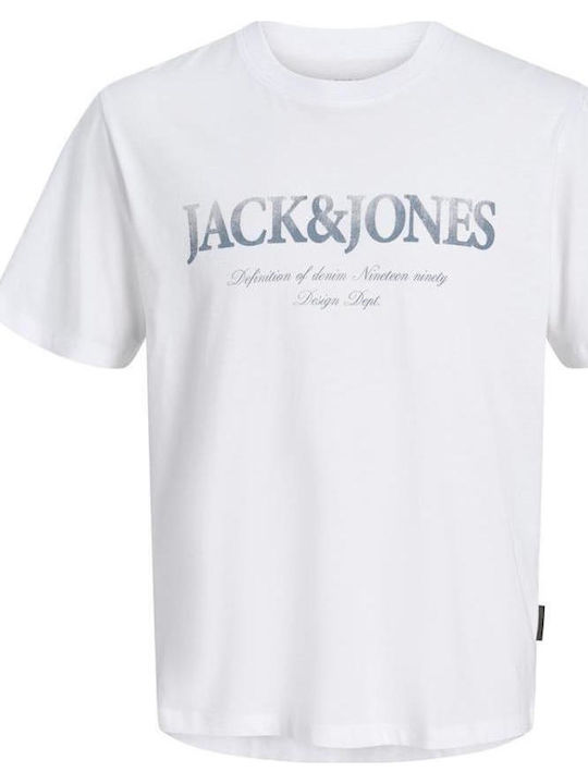 Jack & Jones Kinder-T-Shirt Weiß