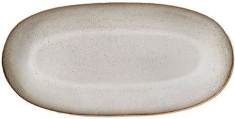 Bloomingville Dekorative Platte Keramik Gray 1Stück 21x42x3cm