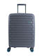 Bg Berlin Travel Suitcase Cabin Soda Gray with 4 Wheels Height 54cm