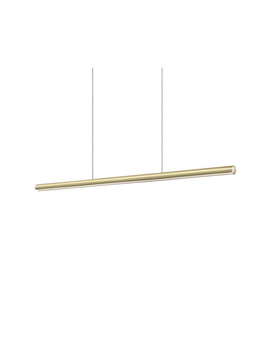 Ideal Lux Dorica Κρεμαστό Φωτιστικό Κίτρινο LED...