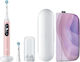 Bra Io Series 6 Elektrische Zahnbürste mit Drucksensor und Reiseetui Rosa