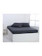 Silk Fashion Sheet Super-Double with Elastic 165x200+35cm. Turbulence