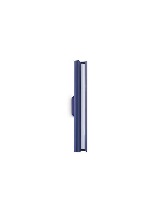Ideal Lux Dorica Осветително тяло За стена LED Син 30x7x4.5см. Ideal Lux Dorica Осветително тяло За стена LED Син 30x7x4.5см.