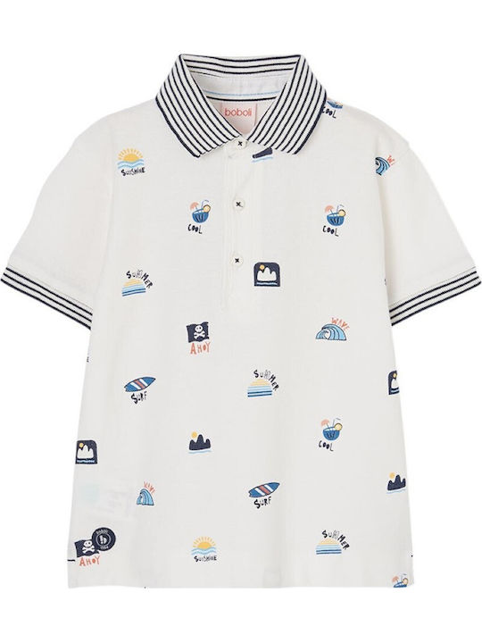 Kids' Polo Short Sleeve White