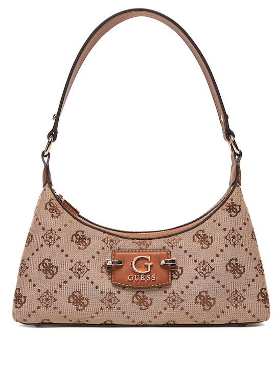 Guess Damentasche Schultertasche Braun