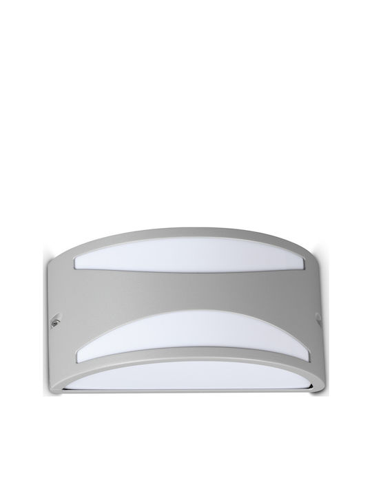 Ideal Lux Rex Επιτοίχιο Εξωτερικό Φωτιστικό 25x13x12εκ.
