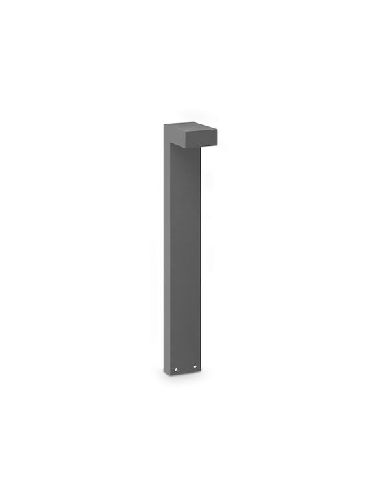 Ideal Lux Sirio Outdoor Floor Lamp Small Post 13W with Warm White Light