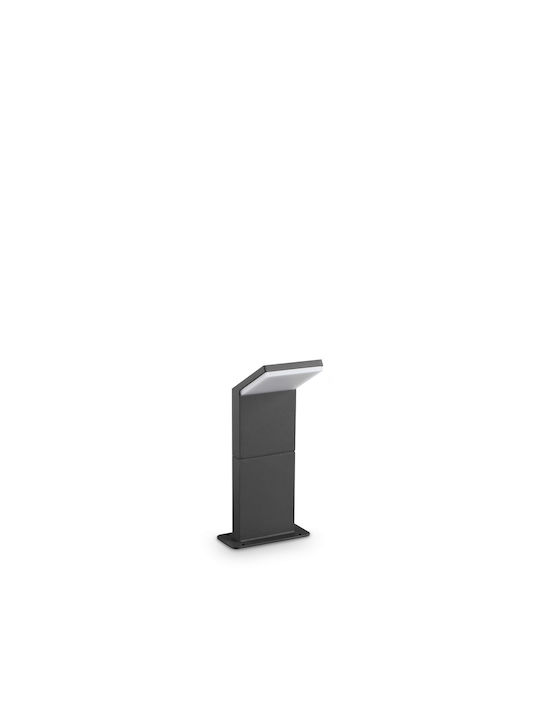 Ideal Lux Style Small Post LED Outdoor Floor Lamp 8.5W with Warm White Light