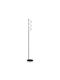 Ideal Lux Binomio Φωτιστικό Δαπέδου Υ160xΜ25εκ. με Ντουί για Λαμπτήρα G9 Μαύρο