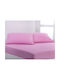 Silk Fashion Set Pillowcases with Envelope Cover Pastel Lavender 52x72cm