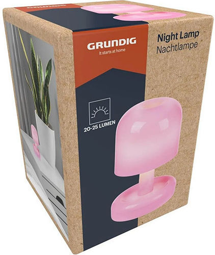 Grundig Dekorative Lampe Rosa