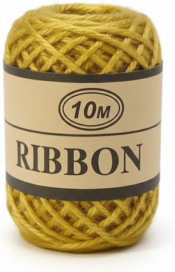 Jute Schnürsenkel Gelbe 2mm x 10m Konstruktionen