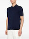Polo Bluse Blau