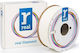 Real Filament Plus ABS 3D Drucker Filament 1.75mm Weiß 1kg 1 Stück Spule