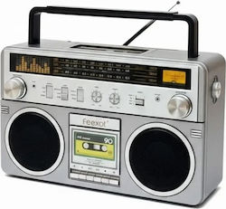 Factory FX-2508B Bluetooth 5W Ασημί