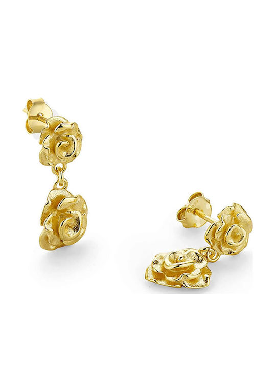 Vogue Earrings made of Silver Gold Plated