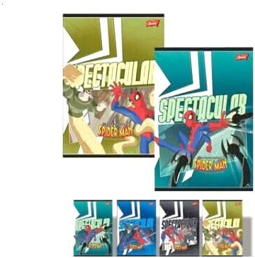 Spiderman Heft Geregelt B5 40 Blätter 1Stück (Μiverse Designs)