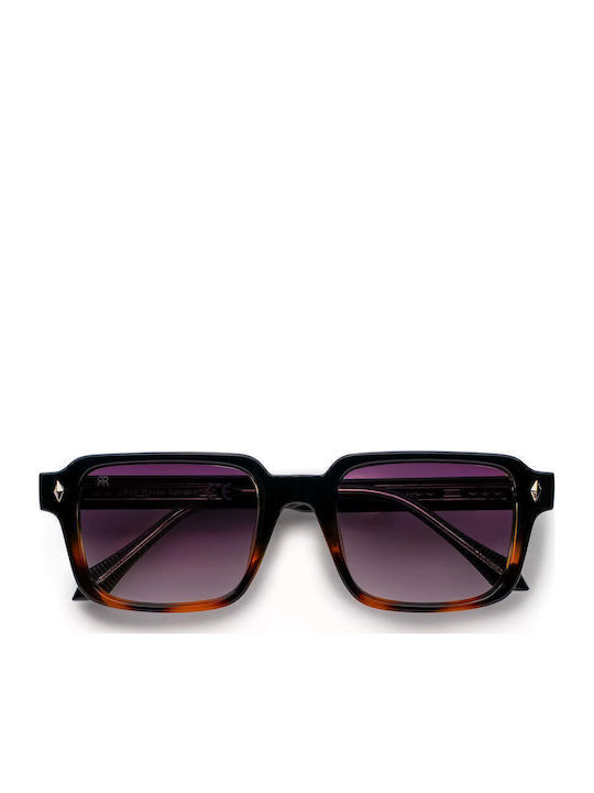 Red Raven Fade Unisex Γυαλιά Ηλίου με Καφέ Σκελ...