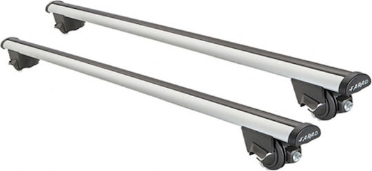 Farad Roof Bars Aluminum 2010-2017 (with Roof Rack Legs and Lock) Silver